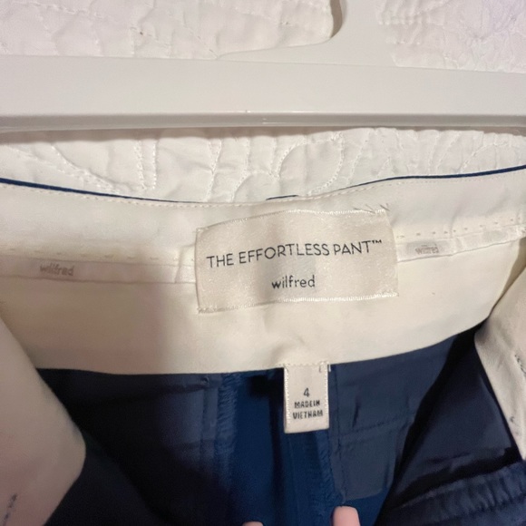 Aritzia Effortless Pants in Ultramarine - Picture 4 of 4